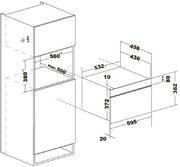 Встраиваемая микроволновая печь Korting KMI 830 GNBX фото 3
