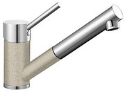 Смеситель Бланко Antas-S chrome/Silgranit белый фото 2 Смеситель Blanco Antas-S chrome/Silgranit белый фото 2