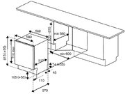 Встраиваемая посудомоечная машина Bertazzoni DW60BIT фото 4