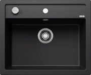 Мойка BLANCO DALAGO 6 Silgranit черный, клапан-автомат фото Мойка BLANCO DALAGO 6 Silgranit черный, клапан-автомат фото