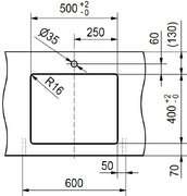 Мойка Franke FEX 110-50 сталь фото 4