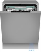 Встраиваемая посудомоечная машина Weissgauff BDW 6151 Inverter Touch AutoOpen Timer Floor фото 2