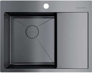 Мойка Омойкири Akisame 65 GM L крыло справа фото Мойка Omoikiri Akisame 65 GM L крыло справа фото