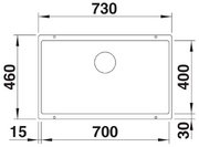 Мойка Бланко ROTAN 700-U Silgranit кофе фото 3 Мойка Blanco ROTAN 700-U Silgranit кофе фото 3