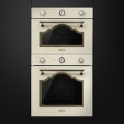Компактный духовой шкаф с пароваркой Smeg SF4750VCPO1 фото 2