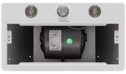 Встраиваемая вытяжка KRONA SVEN 600 white one knob фото 3