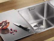 Мойка Бланко ANDANO 340/340-IF клапан-автомат нержавеющая сталь полированная фото 3 Мойка Blanco ANDANO 340/340-IF клапан-автомат нержавеющая сталь полированная фото 3