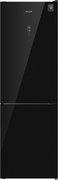 Отдельностоящий холодильник с инвертором Weissgauff WRK 185 Total NoFrost Inverter Black Glass