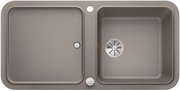 Мойка Blanco YOVA XL 6S SILGRANIT клапан-автомат InFino® серый беж фото