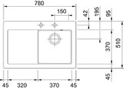 Мойка Franke Mythos MTK 611-78 ваниль фото 2