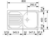 Мойка Франке EFG 614 сахара фото 2 Мойка Franke EFG 614 сахара фото 2
