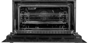 Компактный духовой шкаф с микроволнами Kuppersbusch CBM 6350.0 GPH 2 Black Chrome фото 4