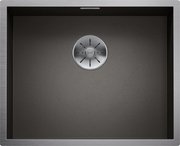 Мойка Blanco ZEROX 500-U Durinox® отводная арматура InFino® 526243 Dark Steel фото