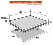Газовая варочная панель Brandt BPG6414B фото 4