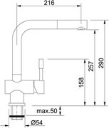 Смеситель Франке Atlas выдвижной шланг нержавеющая сталь фото 3 Смеситель Franke Atlas выдвижной шланг нержавеющая сталь фото 3