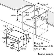 Компактный духовой шкаф Bosch CSG 856 RC7 фото 4