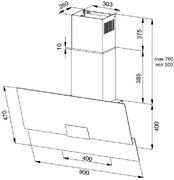 Вытяжка Korting KHC 96373 BXGN фото 4