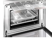 Компактный духовой шкаф с пароваркой Smeg SF4750VCBS фото 2