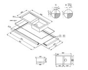 Мойка Смег LQR861F-2 фото 3 Мойка Smeg LQR861F-2 фото 3