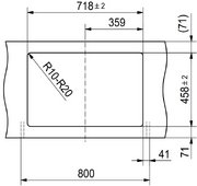 Мойка Franke BCX 610-74 TL сталь фото 3