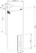 Вытяжка Korting KHC 35969 DN Cylinder фото 2