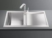 Мойка Смег LQR861F-2 фото Мойка Smeg LQR861F-2 фото