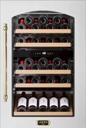 Встраиваемый винный шкаф Lofra ZBRS41MD/O CANTINA 41 INOX OTTONE 2T