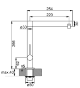 Смеситель Франке Esprit оптика нержавеющей стали фото 3 Смеситель Franke Esprit оптика нержавеющей стали фото 3