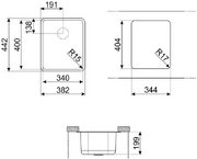 Мойка Smeg VSTR34BRX фото 2