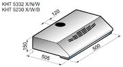 Вытяжка Korting KHT 6332 W фото 2
