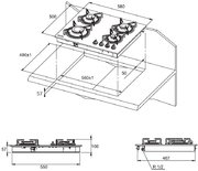 Независимая варочная панель Kuppersberg FQ6TGR C фото 2
