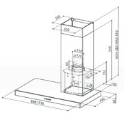 Вытяжка Faber Stilo SX/SP A120, левая фото 2