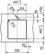 Мойка Franke FEX 110-40 сталь фото 4