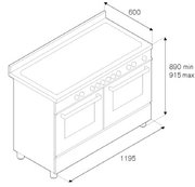 Варочный центр Bertazzoni HER120 6G MFE D CRT фото 4