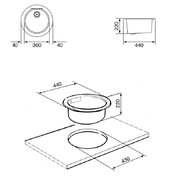 Мойка Смег LS50AV фото 2 Мойка Smeg LS50AV фото 2