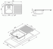 Мойка Smeg LTS901S-2 фото 2