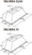Встраиваемая вытяжка Kuppersberg INLINEA 70 CX фото 4