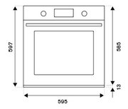 Духовой шкаф Bertazzoni F609HEREKNE фото 4