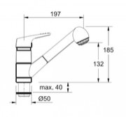 Смеситель Франке 470-1 хром/графит фото 2 Смеситель Franke 470-1 хром/графит фото 2