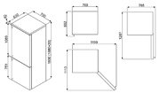 Холодильник Смег FA8003POS фото 3 Холодильник Smeg FA8003POS фото 3