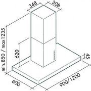 Вытяжка Falmec Lux isola 120 ix (800) ECP фото 4