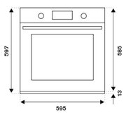 Духовой шкаф Bertazzoni F605HEREKNE фото 4