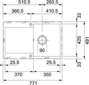 Мойка Франке MRG 211-77 шоколад фото 3 Мойка Franke MRG 211-77 шоколад фото 3