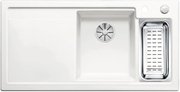 Мойка Бланко AXON II 6 S (чаша справа) керамика клапан-автомат InFino® глянцевый белый фото Мойка Blanco AXON II 6 S (чаша справа) керамика клапан-автомат InFino® глянцевый белый фото