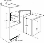 Встраиваемый холодильник Electrolux LRB2AE88S фото 4
