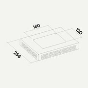Угольно-цеолитный фильтр Фалмек KACL.949#IF фото 2 Угольно-цеолитный фильтр Falmec KACL.949#IF фото 2