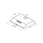 Козырьковая вытяжка Korting KHT 6334 B фото 4