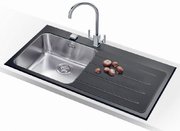 Мойка Франке EOV 611 black крыло справа фото 2 Мойка Franke EOV 611 black крыло справа фото 2