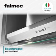Встраиваемая вытяжка Falmec VIRGOLA TOUCH NRS 90 фото 4