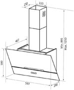 Вытяжка Zigmund Shtain K 142.6 W фото 4